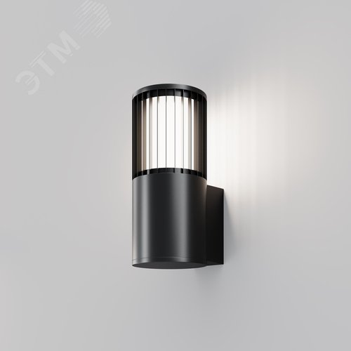 Светильник настенный (бра) Outdoor Alura IP 54 E27х1х35W Графит - фото 5