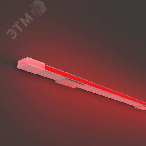 Неон гибкий 10x4 24В 9,6 Вт/м Red IP67 5м 432039 - фото 2