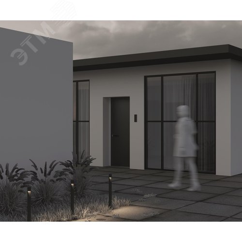 Светильник ландшафтный Outdoor Hagen IP 65 LED 5W 3000 K Графит - фото 7