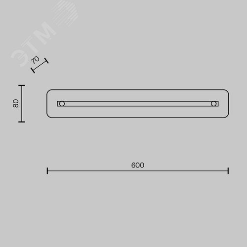 Светильник настенный (бра) Maytoni P091WL-L13CH3K Хром - фото 6