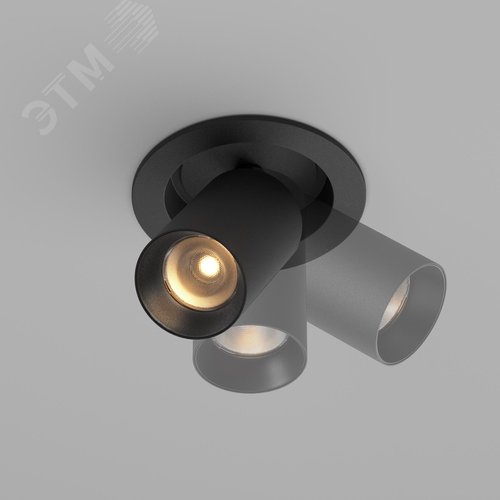 Светильник встраиваемый FOCUS LED C071CL-7W2.7K-B Черный - фото 5