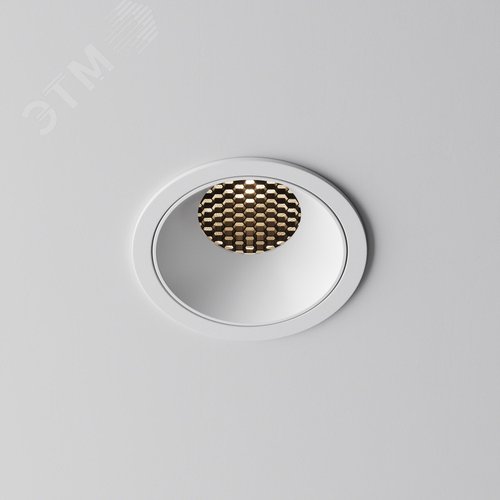 Светильник встраиваемый Downlight Alfa LED 3000K 15Вт 60 град IP20 CRI90 Белый круглый 63х85мм 1520Лм - фото 4