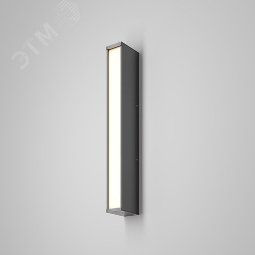 Светильник настенный (бра) Outdoor Corte IP 65 LED 20W 3000 K Черный - фото 5