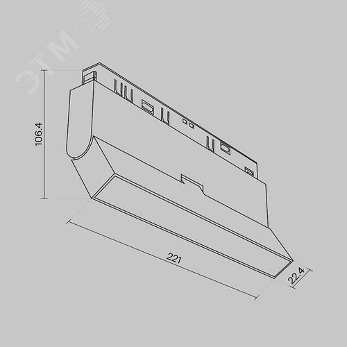 Светильник трековый Basis Exility 2700-6000K 12Вт 120 град Dim Smart - фото 7