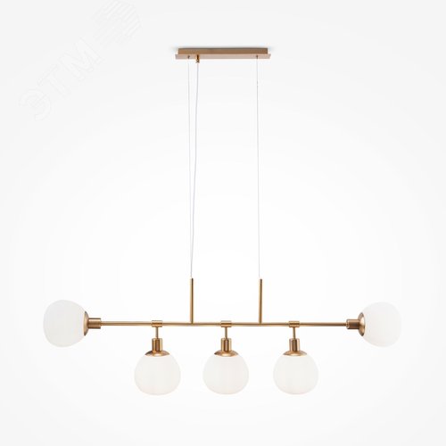 Светильник подвесной Erich E14х5х40W Латунь - фото 3