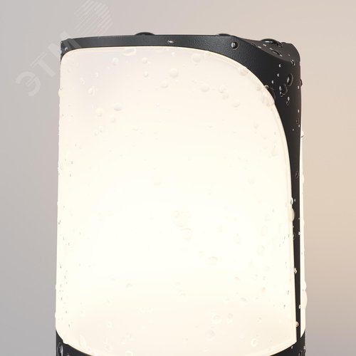 Светильник ландшафтный Outdoor Piccadilly IP 44 E27х1х23W Черный - фото 4
