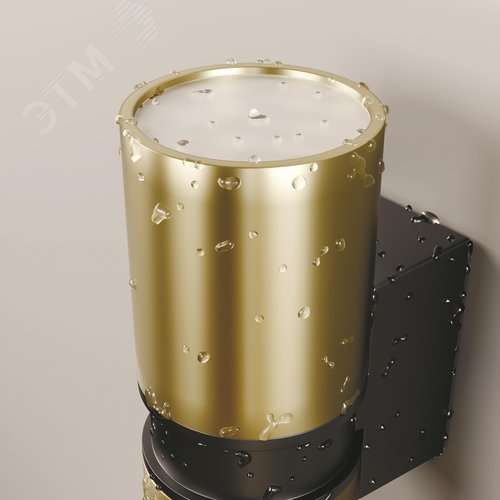 Светильник настенный (бра) Outdoor Bowery IP 54 GU10х2х50W Латунь - фото 7