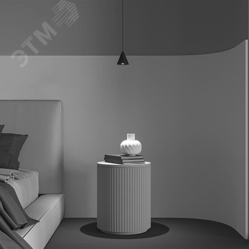 Светильник трековый подвесной Cono Basity 5Вт 36 град - фото 6