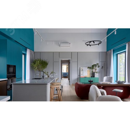 Светильник напольный (торшер) Bansky GU10х1х40W Черный - фото 2