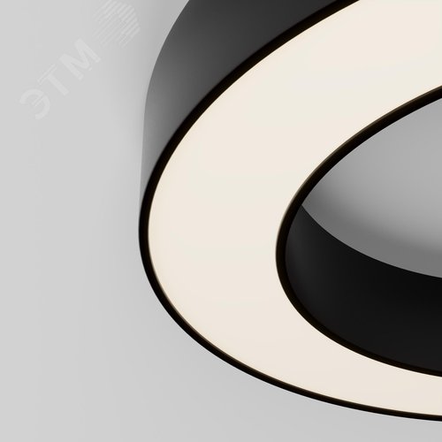 Светильник потолочный Lua LED 36W Черный - фото 2