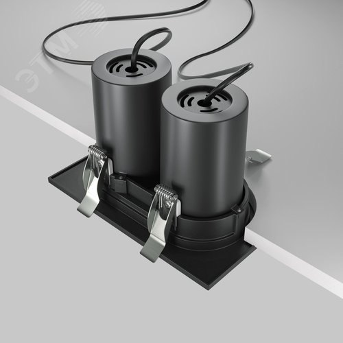 Светильник встраиваемый Hidden DL045-02-10W4K-B Черный - фото 8