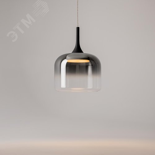 Светильник подвесной Spirito LED 12W Черный - фото 6