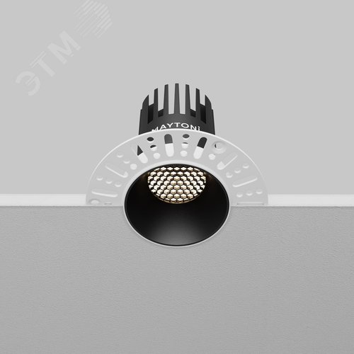 Светильник встраиваемый Dip DL119-10W-4K-TRS-B Черный - фото 8