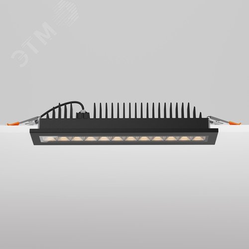 Светильник встраиваемый Outdoor Ghost IP 65 LED 12W 3000 K Графит - фото 7