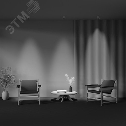 Светильник потолочный Lens LED 15W Белый - фото 5