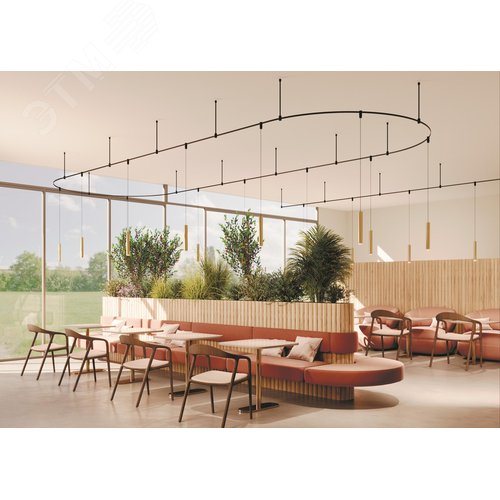 Светильник трековый подвесной Skim 3000К 5Вт 36 град - фото 3