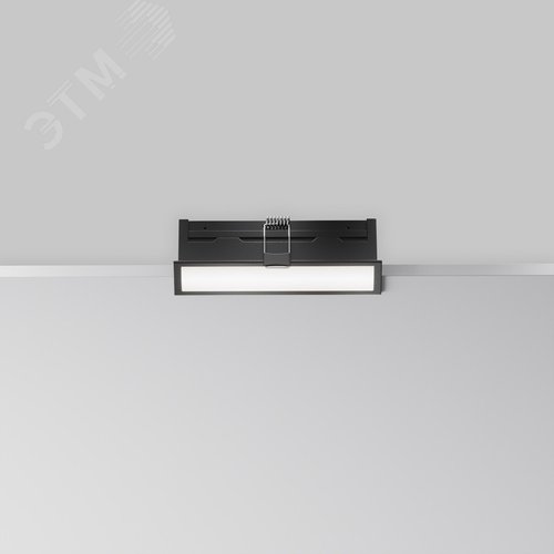 Светильник встраиваемый Basis DL066-12W3-6K-B Черный - фото 4