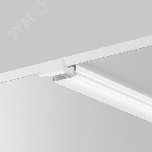 Профиль алюминиевый накладной 15x6 (Белый, 2 м), ALM-001-W-2M - фото 3