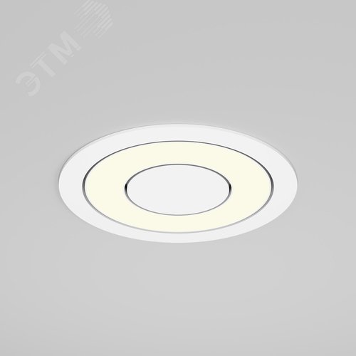 Светильник встраиваемый Vector DL102-12W3K-W Белый - фото 3