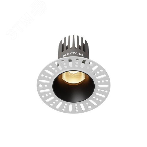 Светильник встраиваемый Dip DL124-10W-2.7K-TRS-B Черный - фото 1