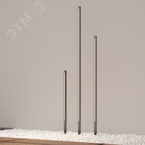 Светильник ландшафтный Outdoor Pole IP 65 LED 12W 3000 K Графит - фото 6
