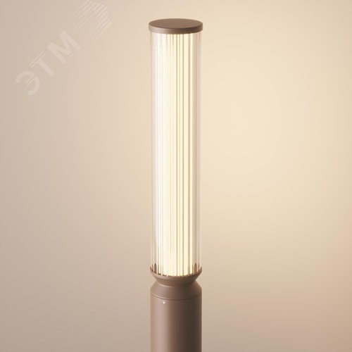 Светильник ландшафтный Outdoor Lit IP 65 LED 12W 3000 K Коричневый - фото 4