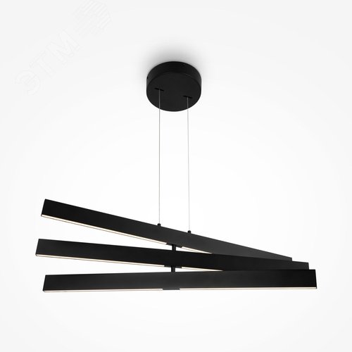 Светильник подвесной Origami LED 48W Черный - фото 5