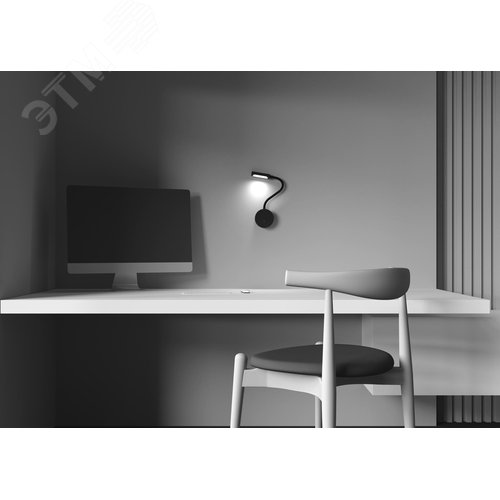Светильник настенный (бра) Technical C035WL-L3B3K Черный - фото 8