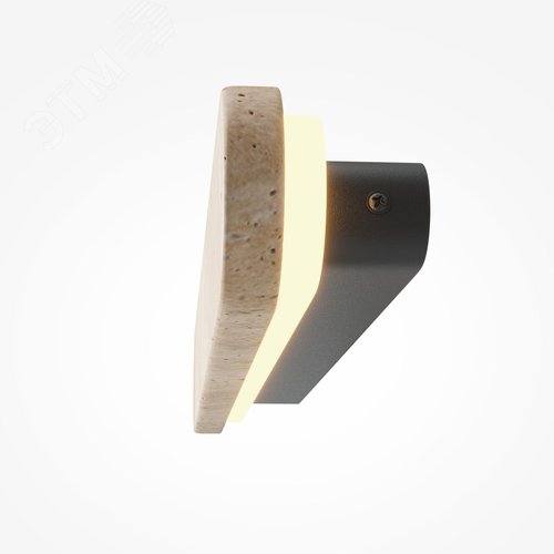 Светильник настенный (бра) Maytoni MOD437WL-L13BG3K Черный - фото 7