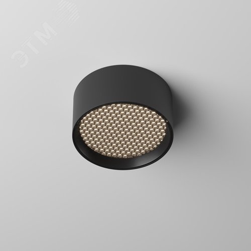 Светильник потолочный Glare LED 7W Черный - фото 2