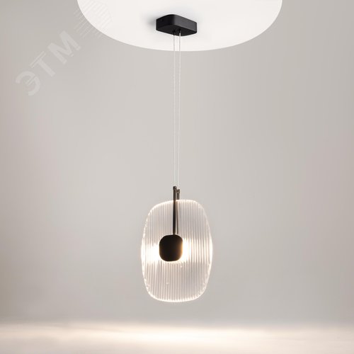 Светильник подвесной Eclipse LED 6W Черный - фото 5