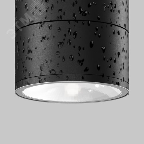 Светильник потолочный Outdoor Spin IP 54 LED 12W 3000 K Графит - фото 7