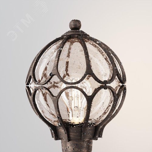 Светильник ландшафтный Outdoor Via IP 44 E27х1х60W Золото Антик - фото 4