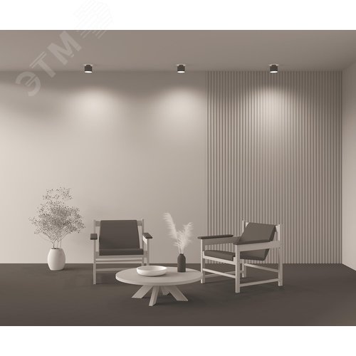 Светильник потолочный Planet LED 12W Черный - фото 4