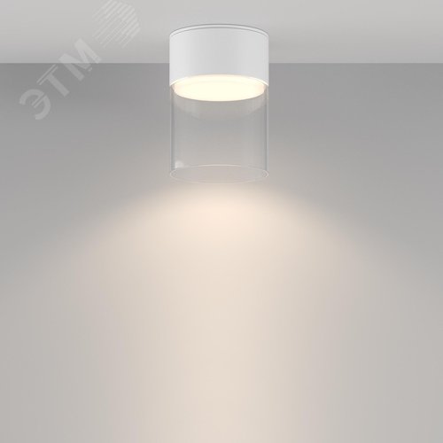 Светильник потолочный Glory GX53х1 Белый - фото 3