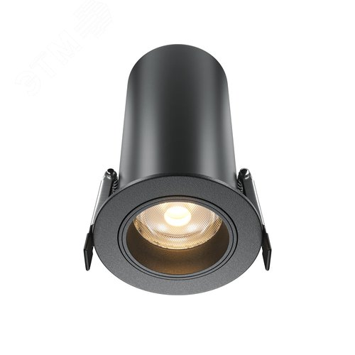 Светильник встраиваемый FOCUS LED DL125-L12-3K-B Черный - фото 1