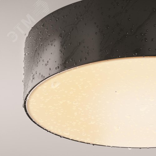 Светильник потолочный Outdoor Zon IP IP 65 LED 30W 3000 K Черный - фото 5