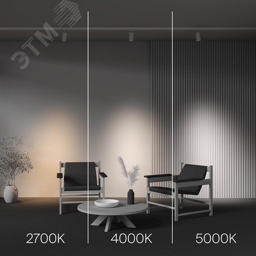 Светильник трековый Focus Led Trinity 2700-5000K 20Вт 36 град - фото 6