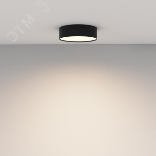 Светильник потолочный Zon LED 24W Черный - фото 5