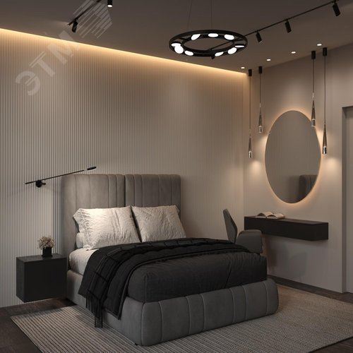 Светильник подвесной Maytoni MOD070PL-L63B3K Черный - фото 3