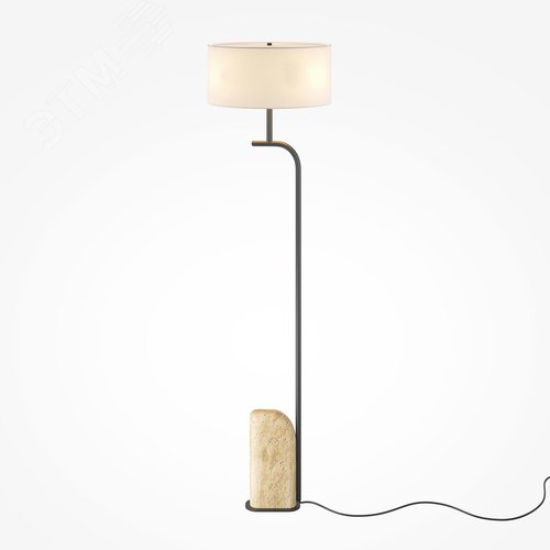 Светильник напольный (торшер) Glamping E14х3х40W Черный - фото 3