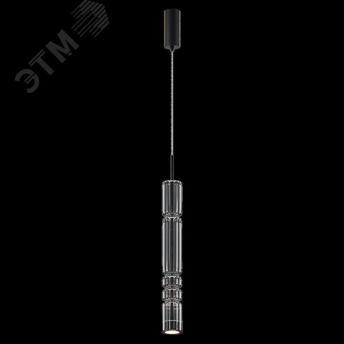 Светильник подвесной Ordo LED 8W Черный - фото 5