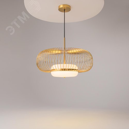Светильник подвесной Levitation LED 20W Латунь - фото 3