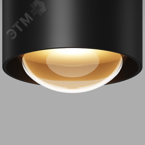 Светильник потолочный Outdoor Lumina IP 65 LED 15W 3000 K Черный - фото 4
