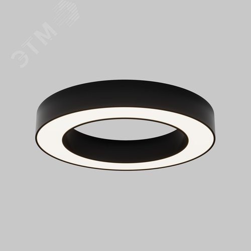 Светильник потолочный Lua LED 36W Черный - фото 3