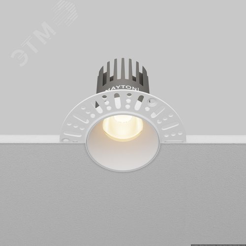 Светильник встраиваемый Dip DL119-10W-3K-TRS-W Белый - фото 6