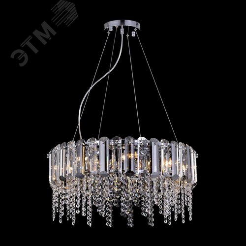 Светильник подвесной Hail E14х8х40W Хром - фото 4