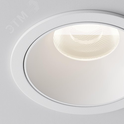 Светильник встраиваемый Downlight Alfa LED 4000K 15Вт 60 град IP20 CRI90 Белый круглый 63х85мм 1630Лм - фото 5