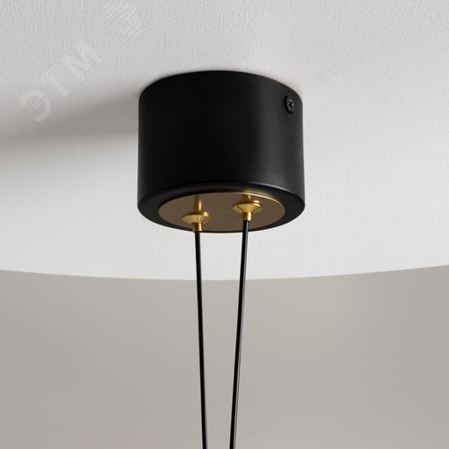 Светильник подвесной Link LED 20W Черный и Латунь - фото 7