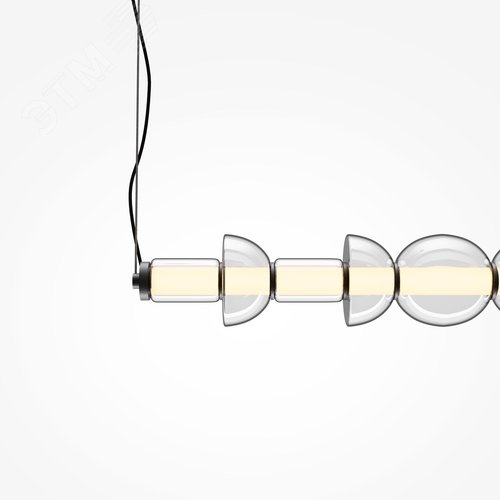 Светильник подвесной Cosmo LED 39W Черный - фото 5